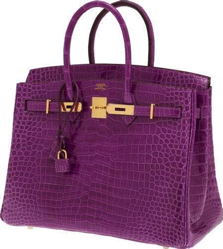 bolso hermes morado.